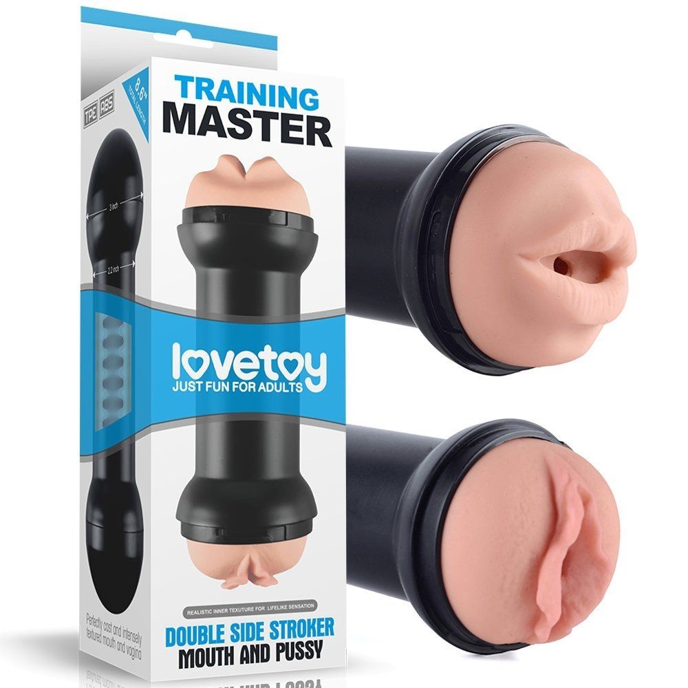 Lovetoy Training Master Double Side Stroker Pussy and Vagina Masturbator LV250002