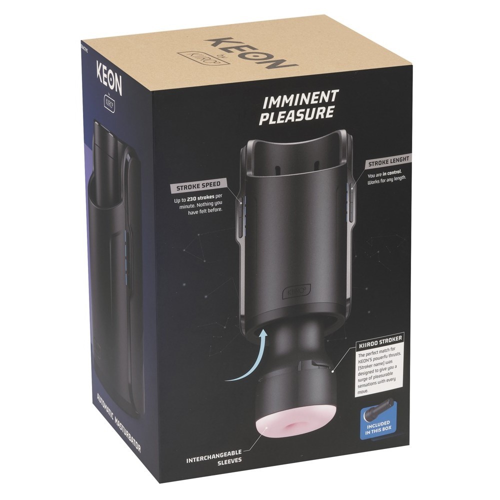 Kiiroo Keon Automatic Cup ve Real Feel Masturbator Combo Set