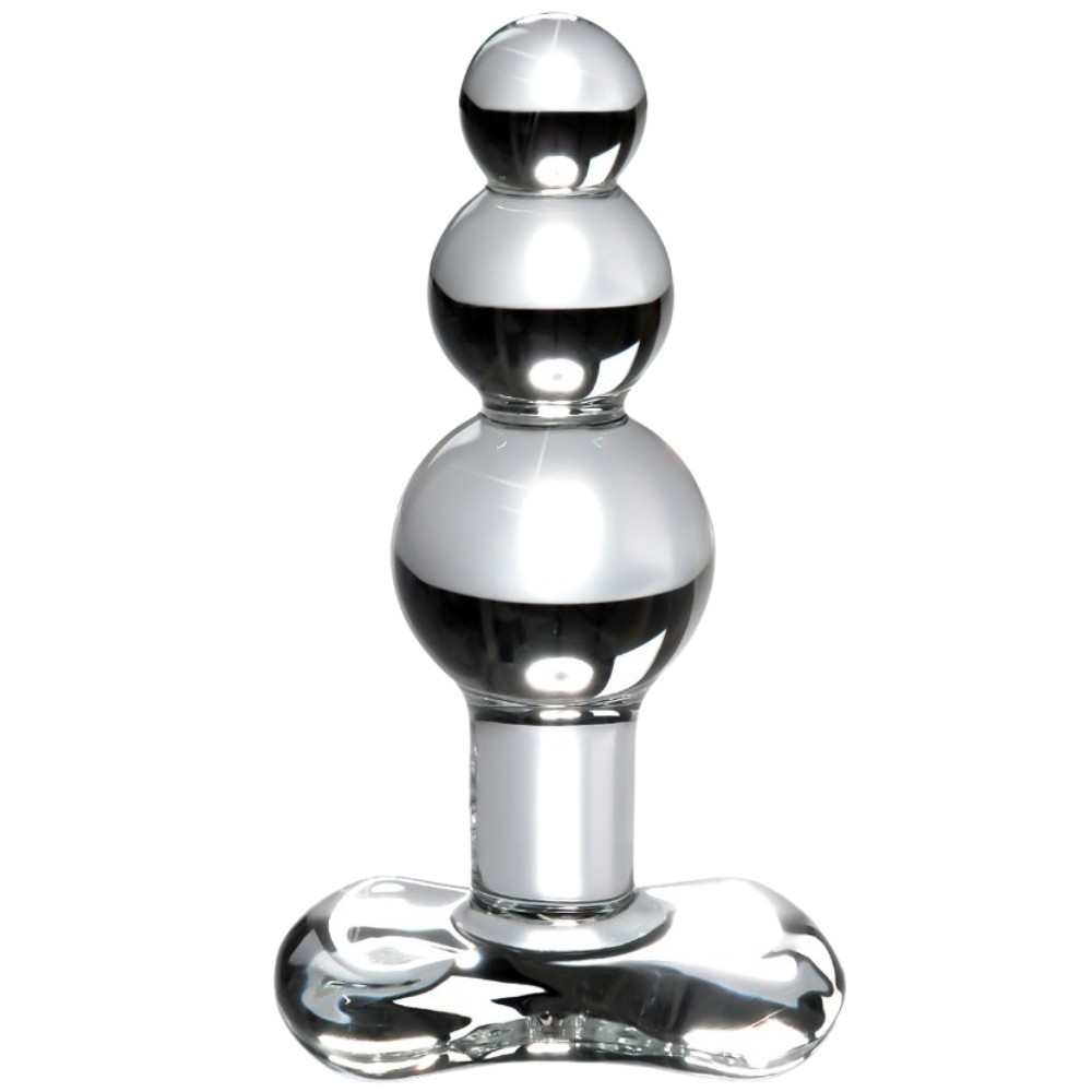 Pipedream İcicles No.47 Hand Blown Glass Massager Cam Anal Plug