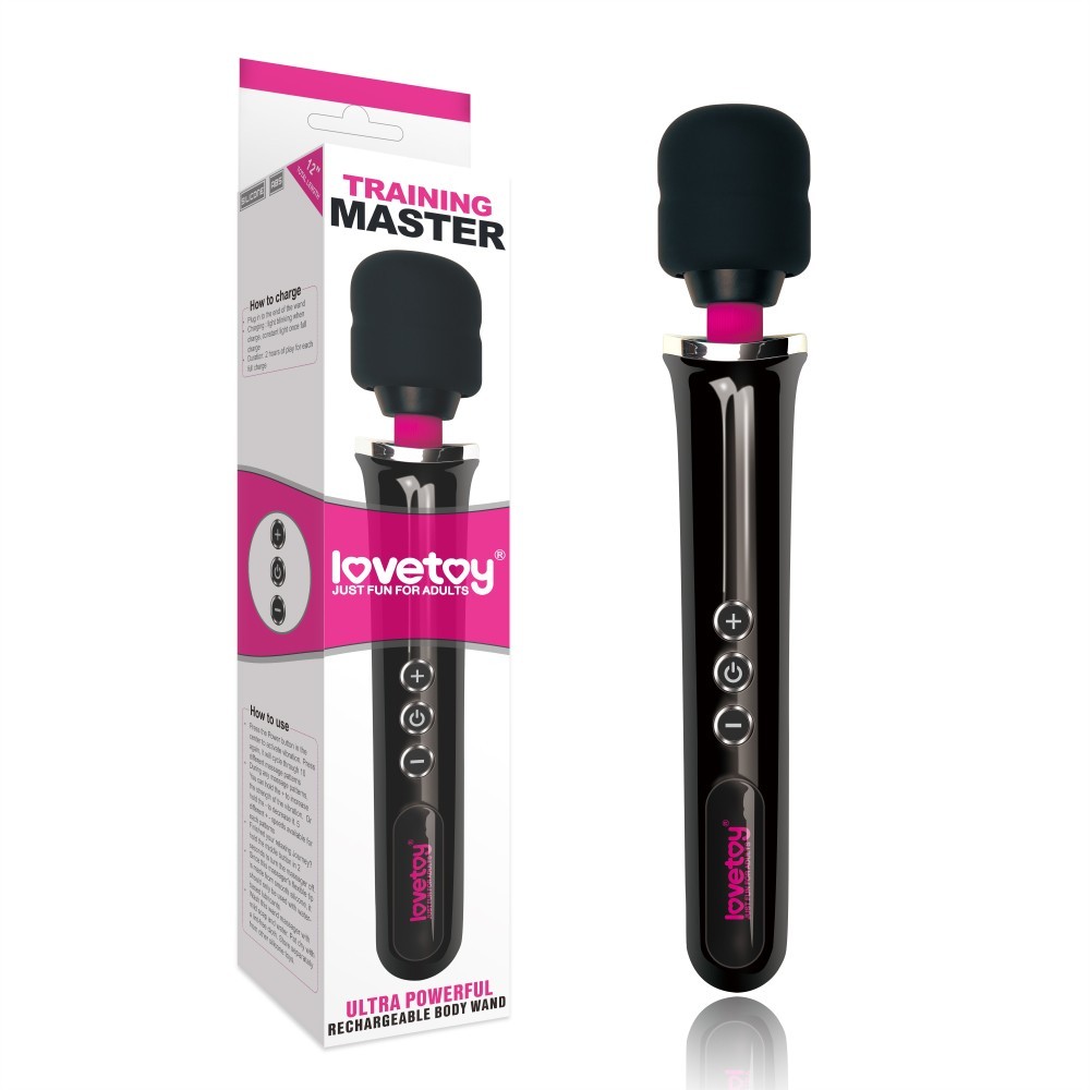 Lovetoy Training Master Ultra Powerful Rechargeable Body Wand  Vibratör LV234201