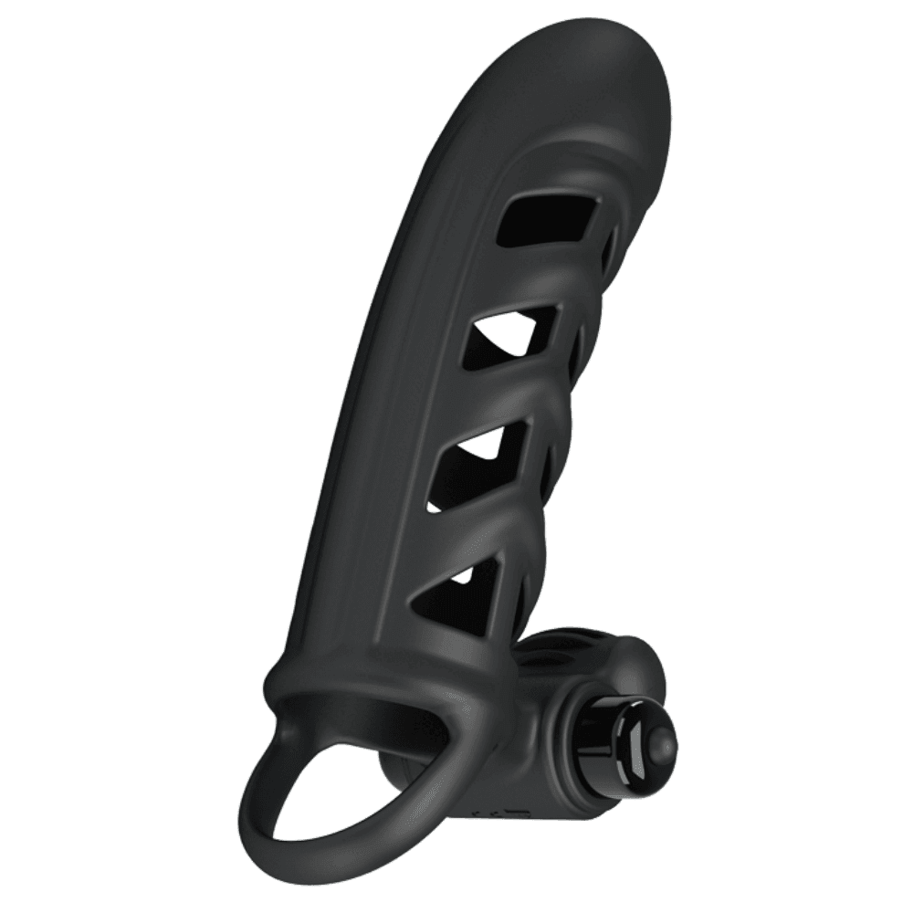 Pretty Love Penis Sleeve II Klitoris Uyarıcılı 10 Mod Penis Kılıfı BI-026237