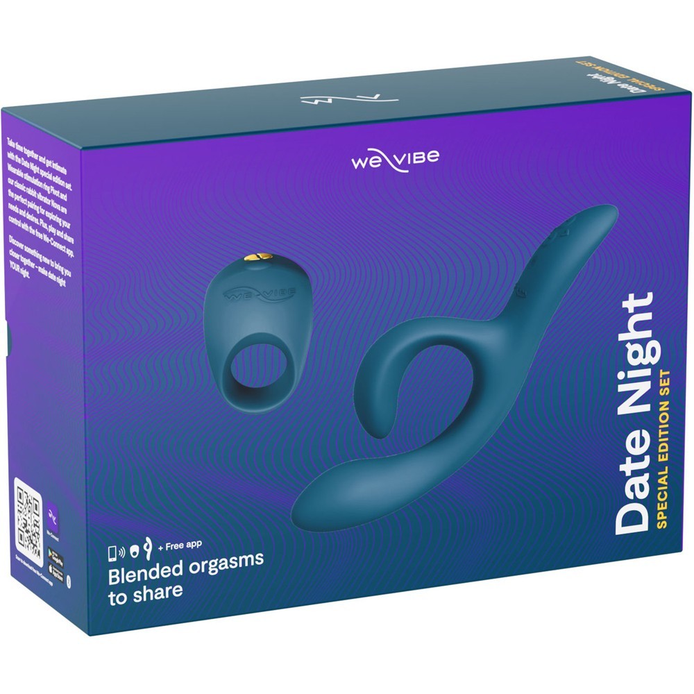 We-Vibe With Nova 2 Vibrator & Pivot Cock Ring Date Night Set