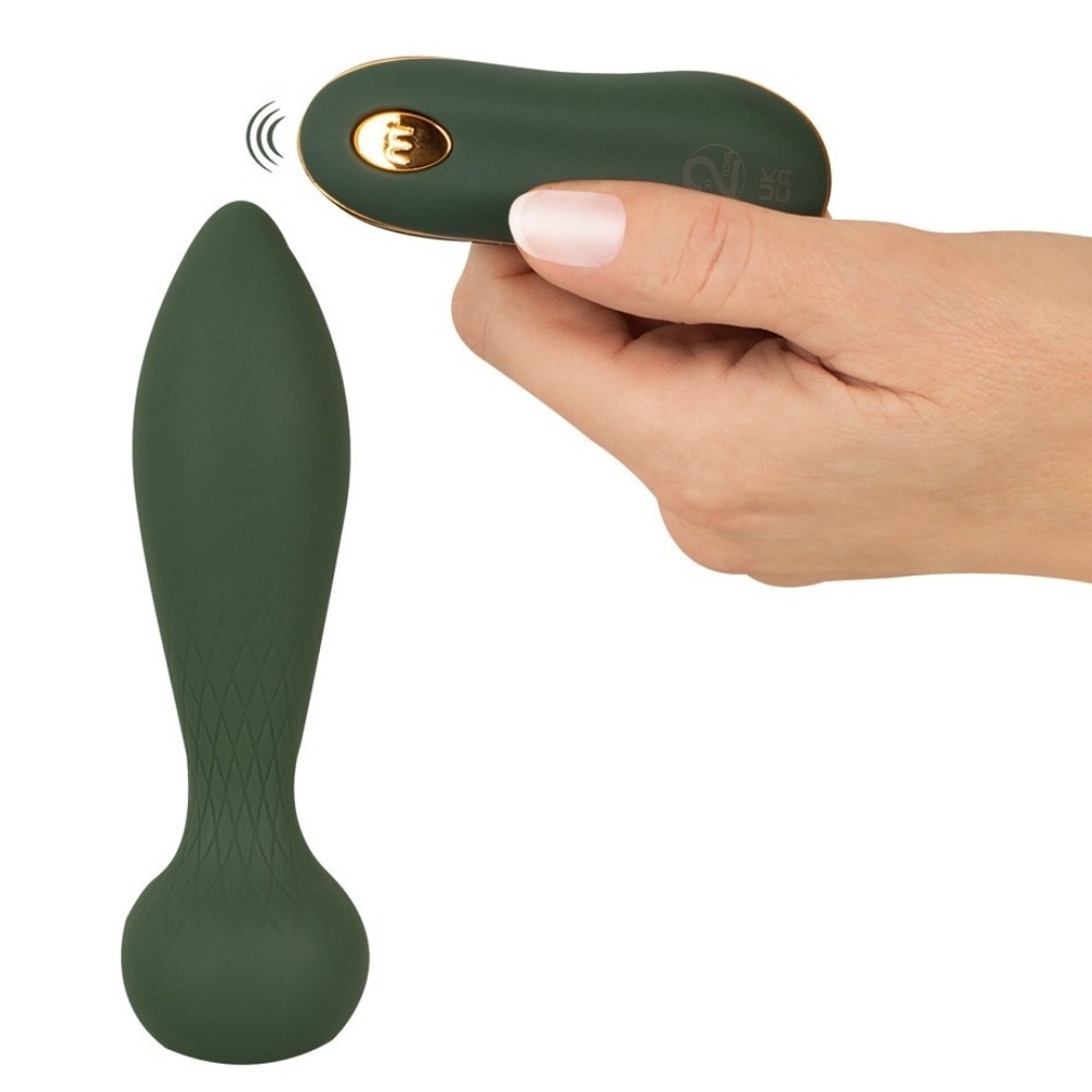 Emerald Love Luxurious Remote Control Anal Plug Vibrator