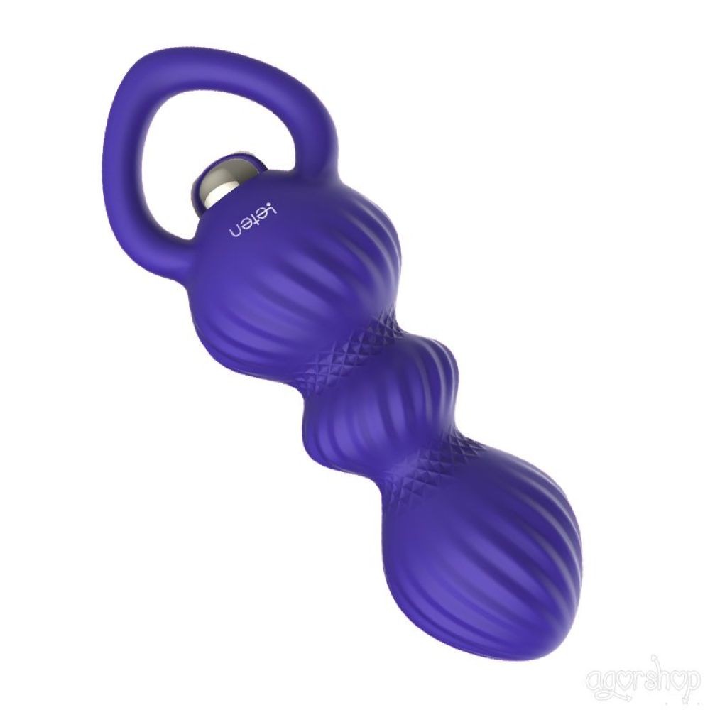 Leten Solo Series 10 Modlu Anal Vibratör Blue