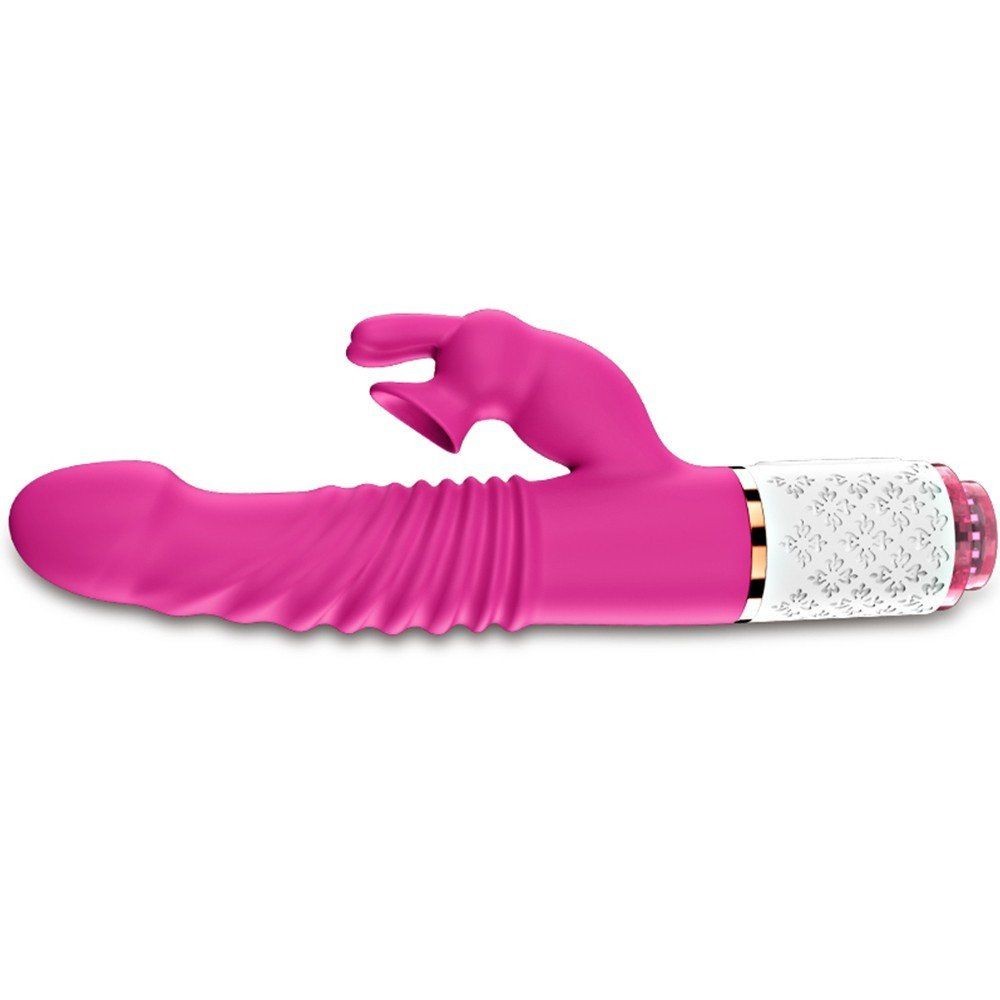 Dibe Sex Massager Hava Darbeli İleri Geri Hareketli Rabbit Vibratör