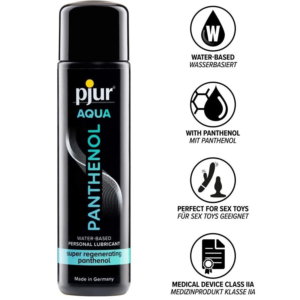 Pjur Aqua Panthenol Lubricant Gel 100 ml Kayganlaştırıcı Jel
