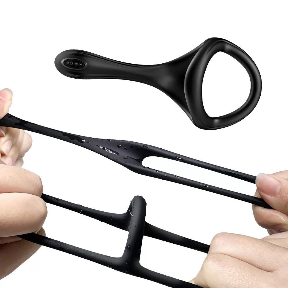 bAŞKa Erotica Toys Perine Line Titreşimsiz Silikon Penis Halkası