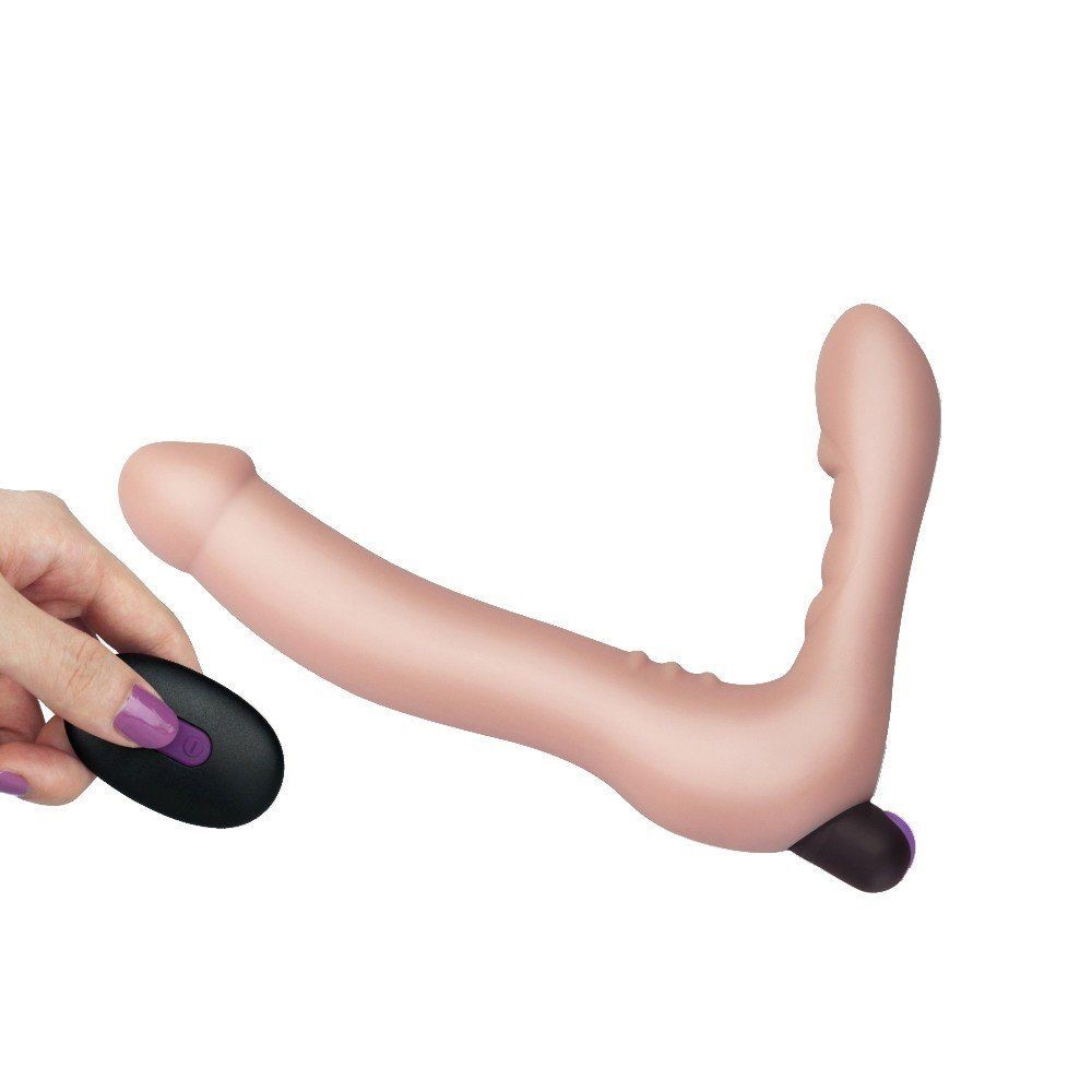 Lovetoy Rechargeable IJOY Uzaktan Kumandalı Strapless Strapon Vibratör LV430103