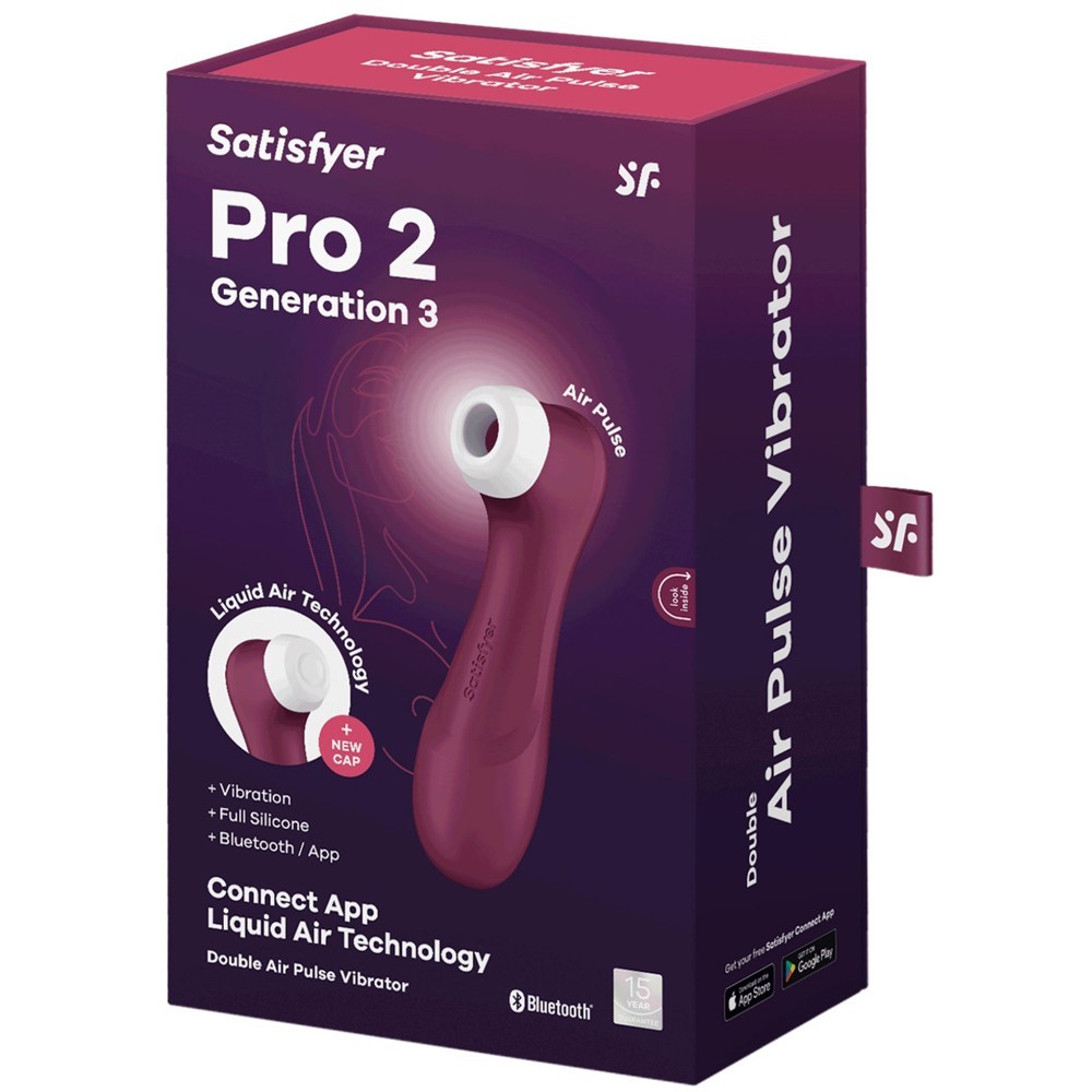 Satisfyer Pro 2 Generation 3 Pressure Wave Telefon Kontrollü Emiş Vibratör