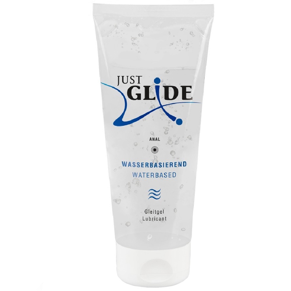 Just Glide Water-Based 200 Ml Anal Lubricant Gel Kayganlaştırıcı Jel