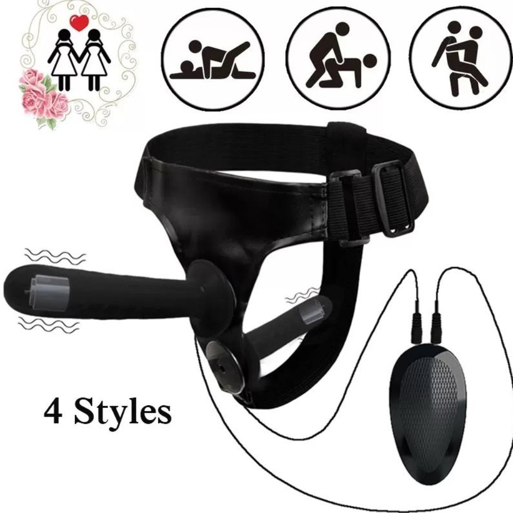 bAŞKa Erotica Toys Double Strap-On Bi Seksüel Kemerli Penis