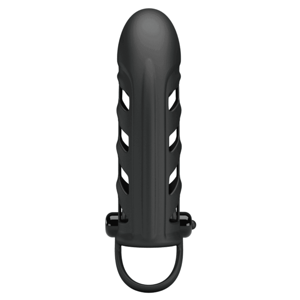 Pretty Love Penis Sleeve II Klitoris Uyarıcılı 10 Mod Penis Kılıfı BI-026237