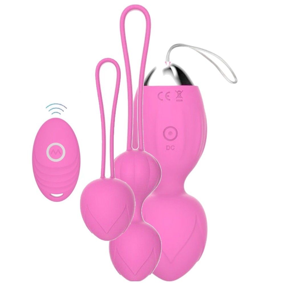 bAŞKa Exuis Kegel Balls Uzaktan Kumanda Kegel Vibratör Seti