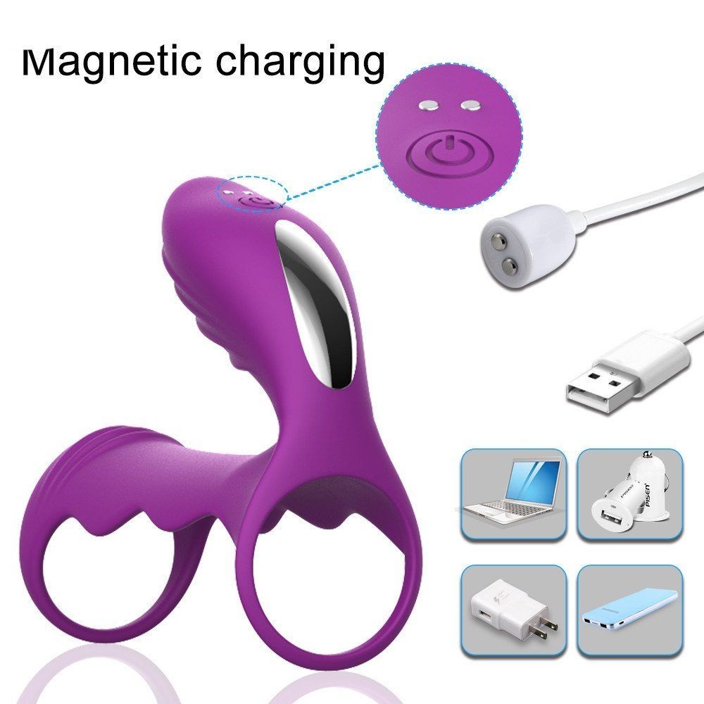 bAŞKa Cockring Clitoral Stimulation Penis Kafesi-Siyah
