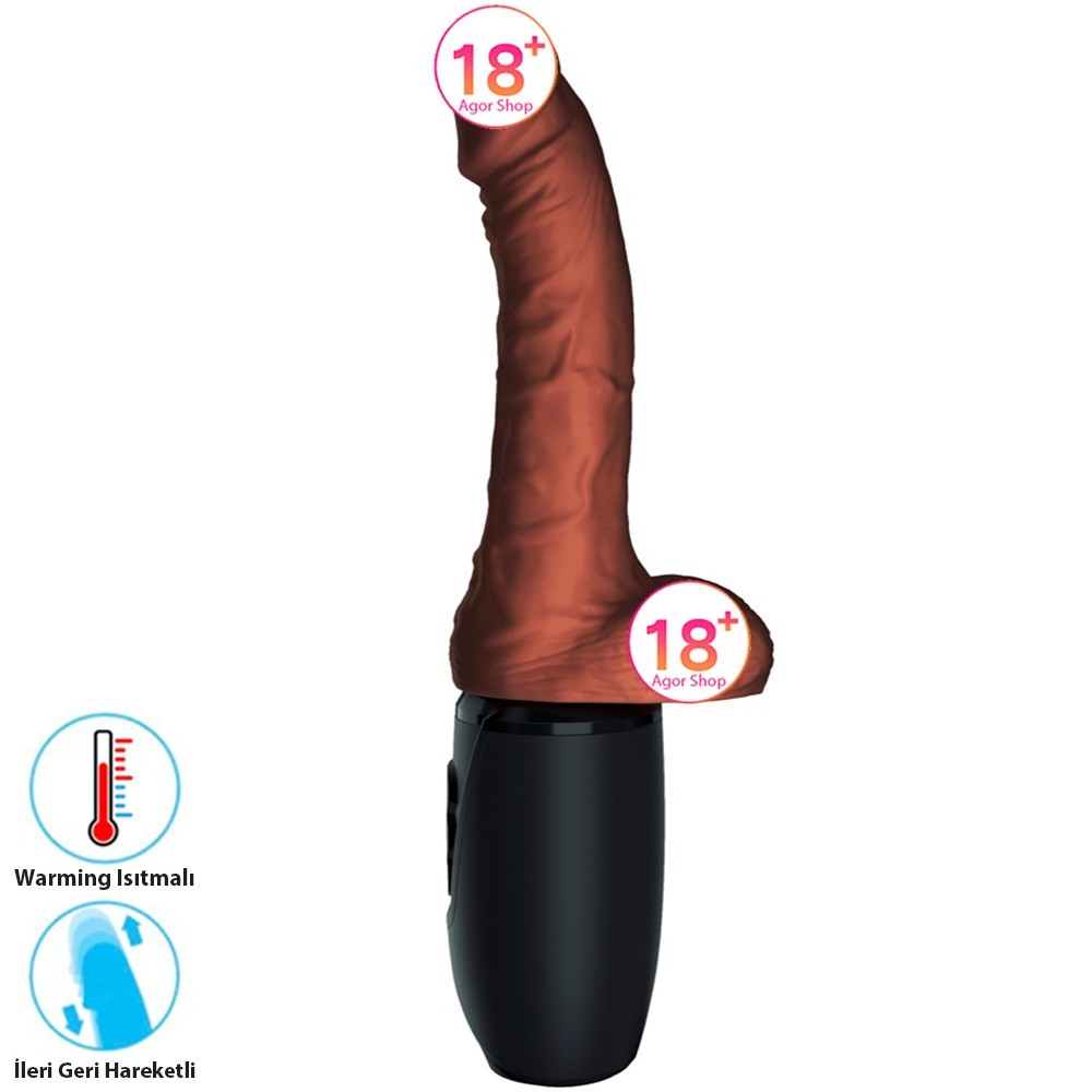 Pipedream King Cock Plus Triple Threat 7.5 Inch Isıtmalı ve İleri Geri Hareketli Penis