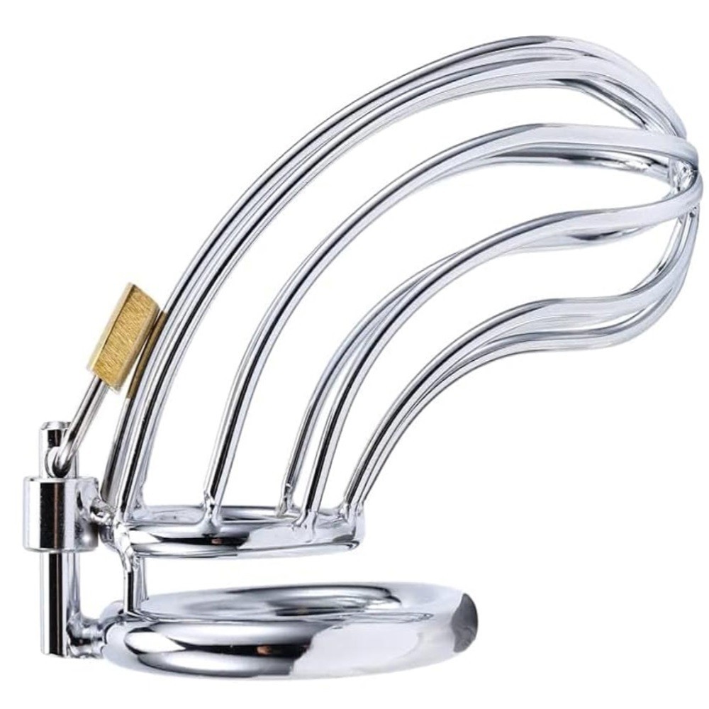 bAŞKa Master Male Chastity Breathable Cage Nefes Alınabilir Penis Kilidi 50 mm