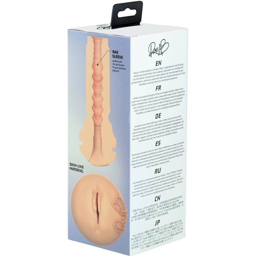 Kiiroo Star Collection Strokers Feel Rae Lil Black Masturbator