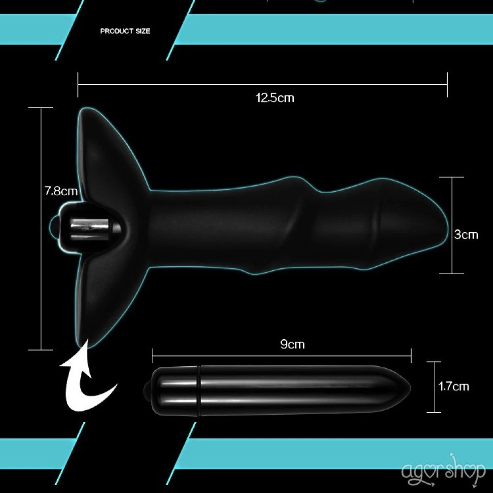 Lovetoy P-Spot 10 Modlu Sprial Anal Vibratör LV2603