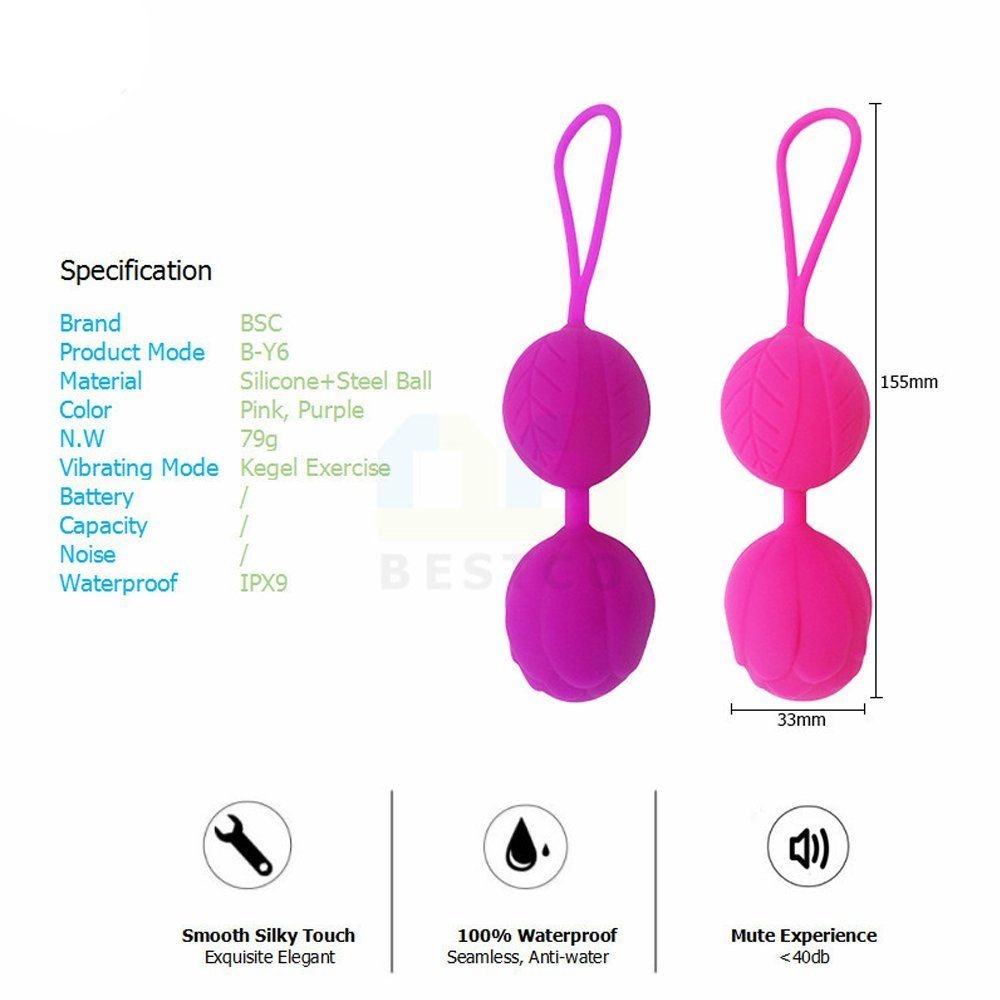 bAŞKa Pelvic Jiggle Fantasy Minu Kegel Top-Pink