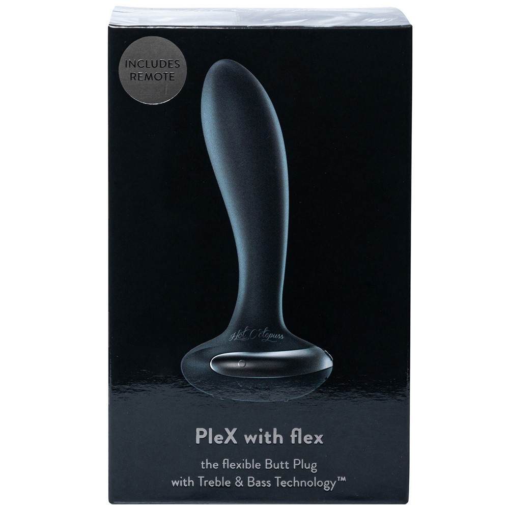 Hot Octopuss Plex With Flex Remote Control Vibrating Butt Plug