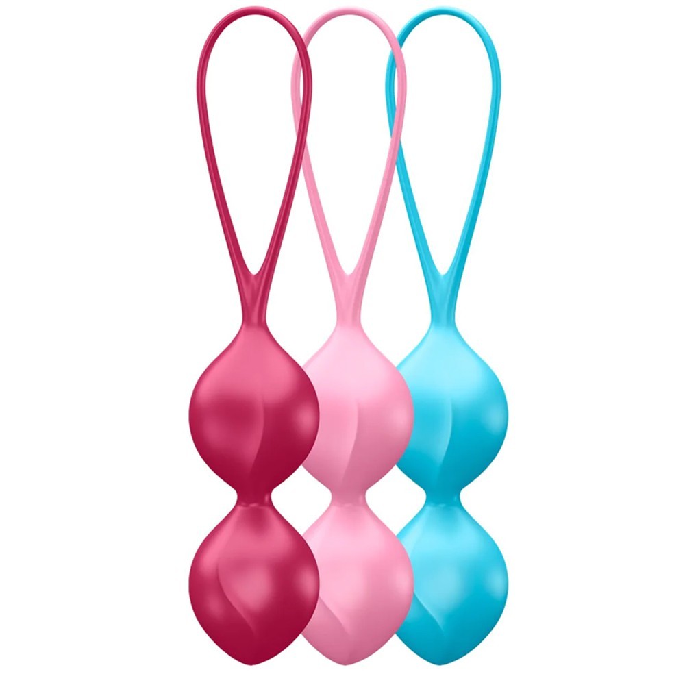Satisfyer V Balls C03 Double V Balls Kegel Training 3pcs Set