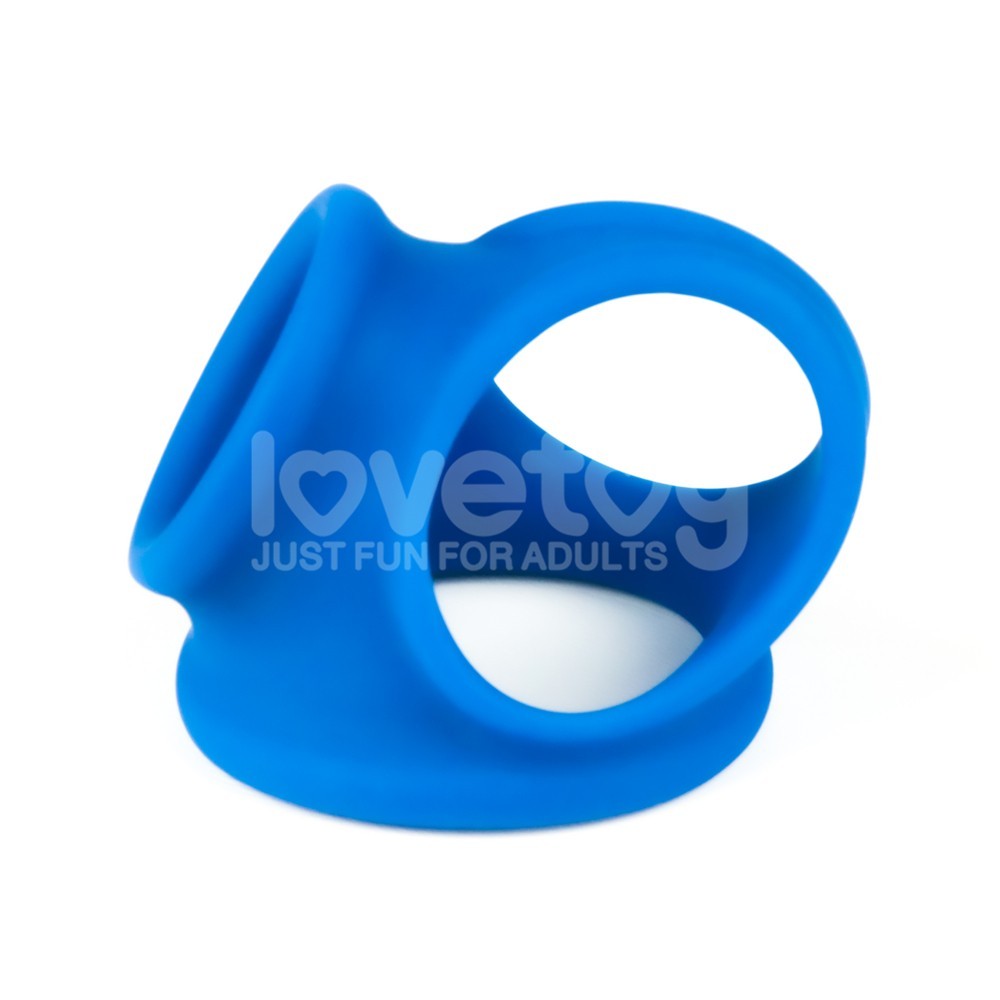 Lovetoy Pinnacle Pro Trio Grip Enhancer Sleeve Testis Destekli Penis Kılıfı LV443015
