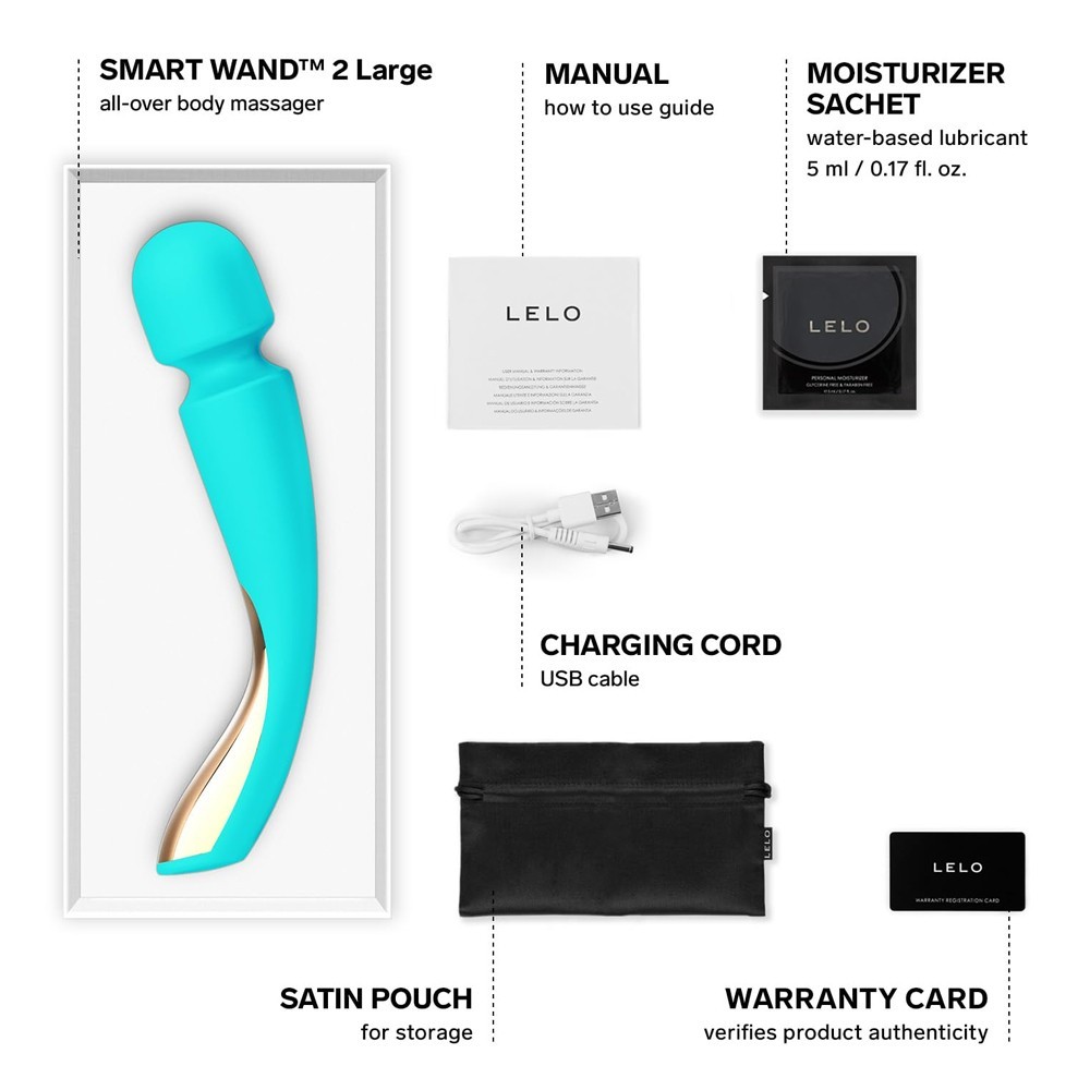 Lelo Smart Wand 2 Large Masaj Wand Vibratör