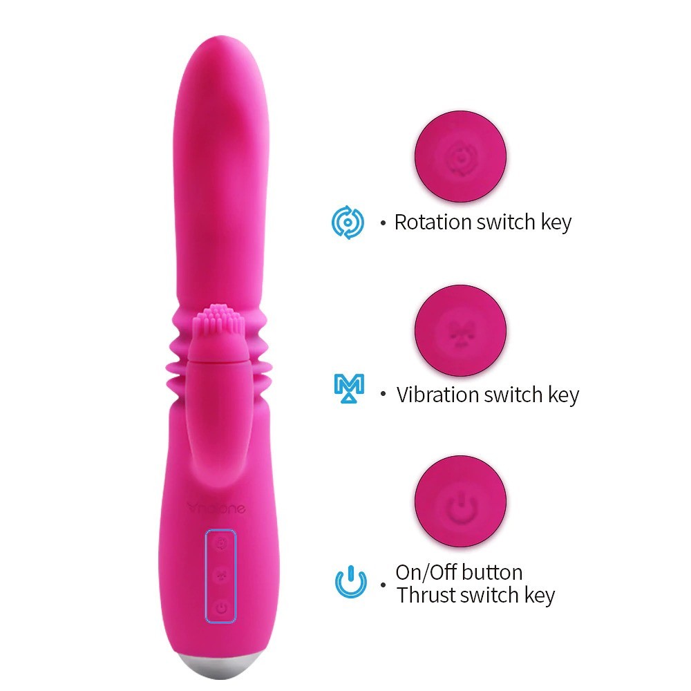 Nalone Idol Plus İleri Geri Gidip Gelebilen Titreşimli ve Isıtmalı Vibratör
