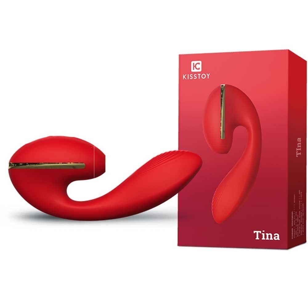 KissToy Tina 6 İn 1 Arada Isıtmalı Titreşimli Emiş Güçlü Vibratör
