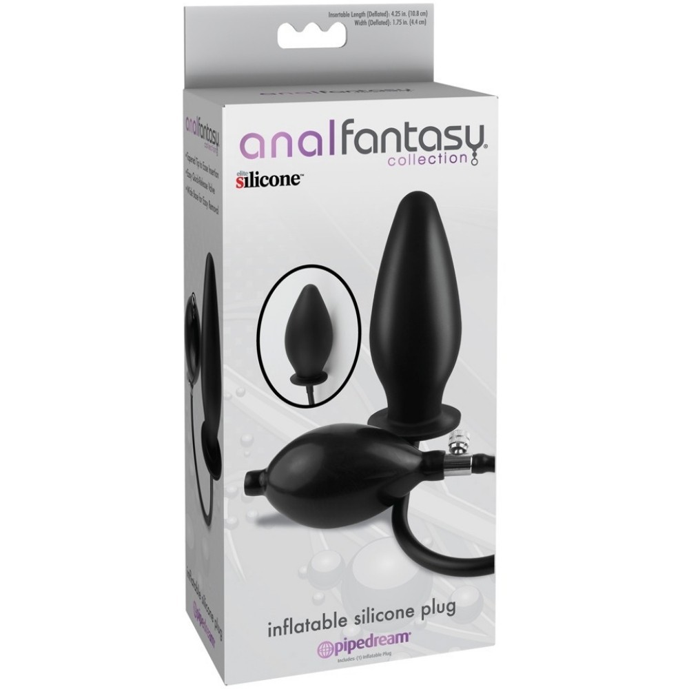 Pipedream Anal Fantasy Collection İnflatable Silicone Şişirilebilir Plug
