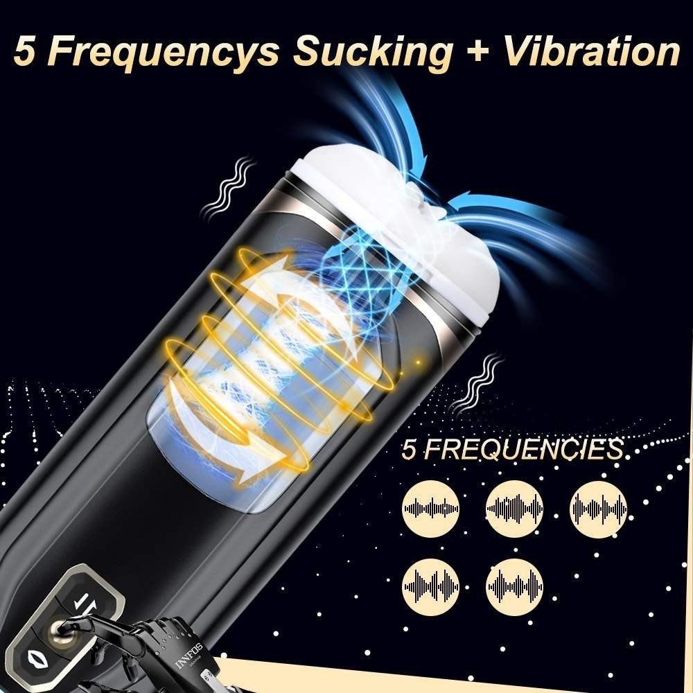 Shequ Cosima Telescopic Sucking Emiş Güçlü Hareketli Masturbator SQ-MA70079