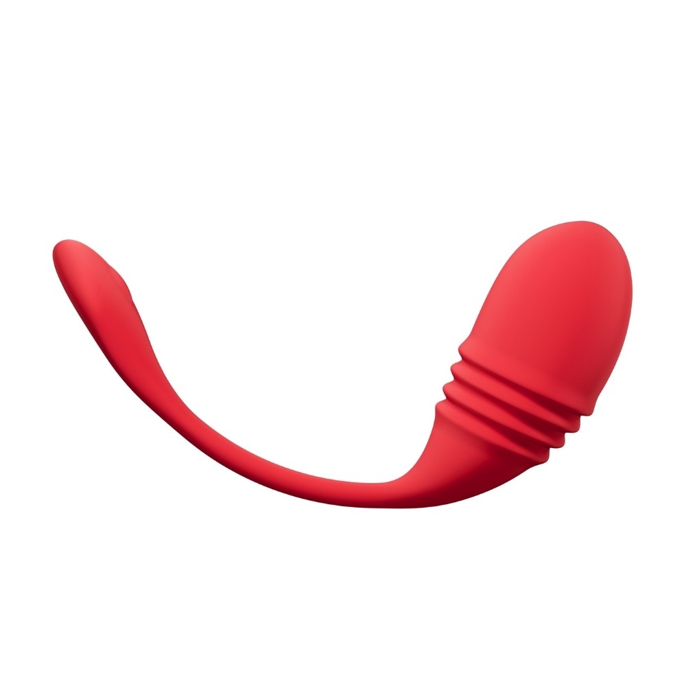Lovense Vulse Telefon Kontrollü ve İleri Geri Hareketli Egg Vibratör