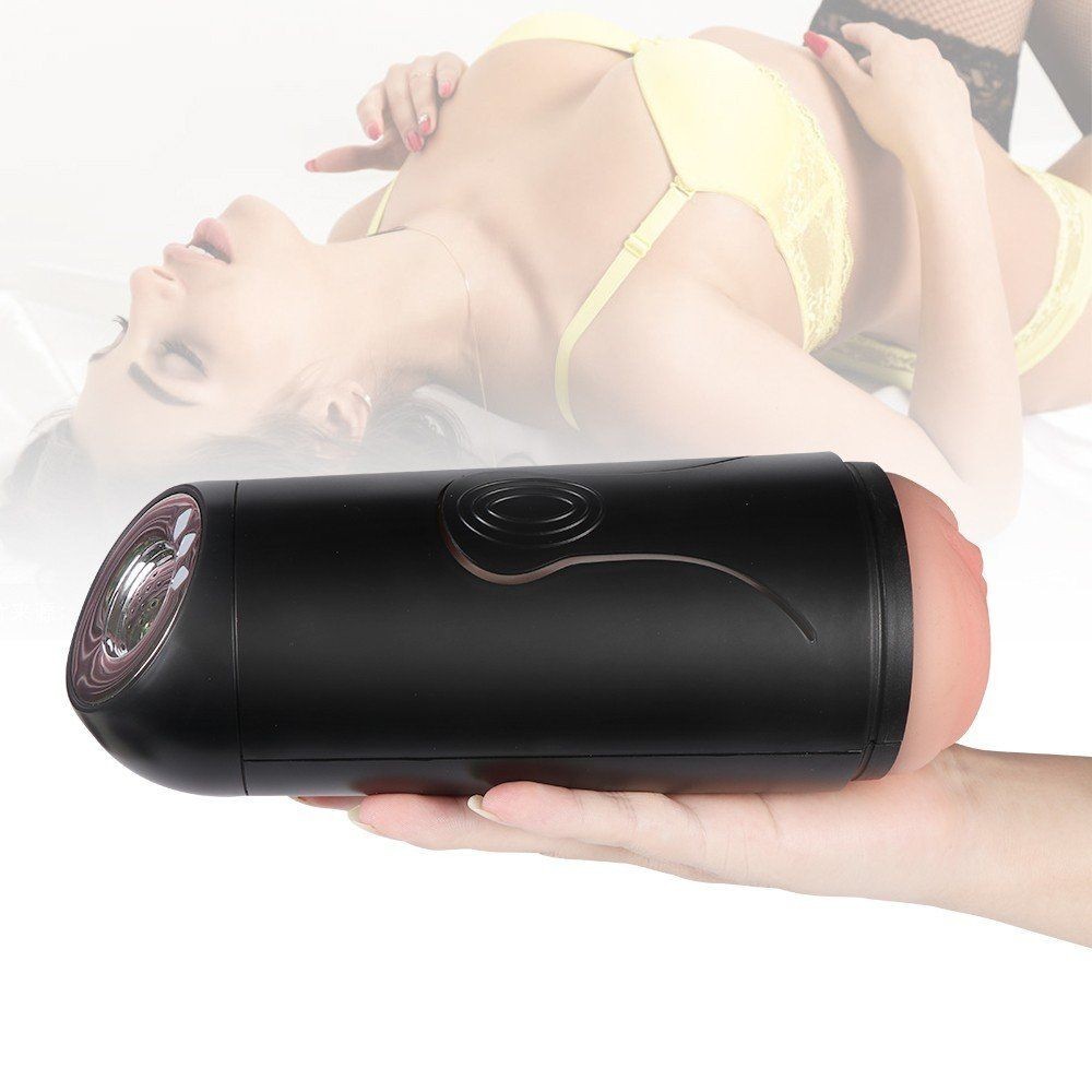 Shequ Fanny Sesli ve Hava Basınç Özellikli Şarjlı Titreşimli Masturbator SQ-MA70019