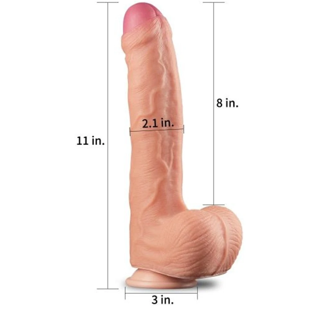 Lovetoy Dual Layered Cock 28 cm Kemerli Realistik Penis Strapon