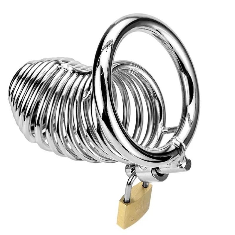 bAŞKa Master Male Chastity Orail Metal Penis Kilidi 40 mm
