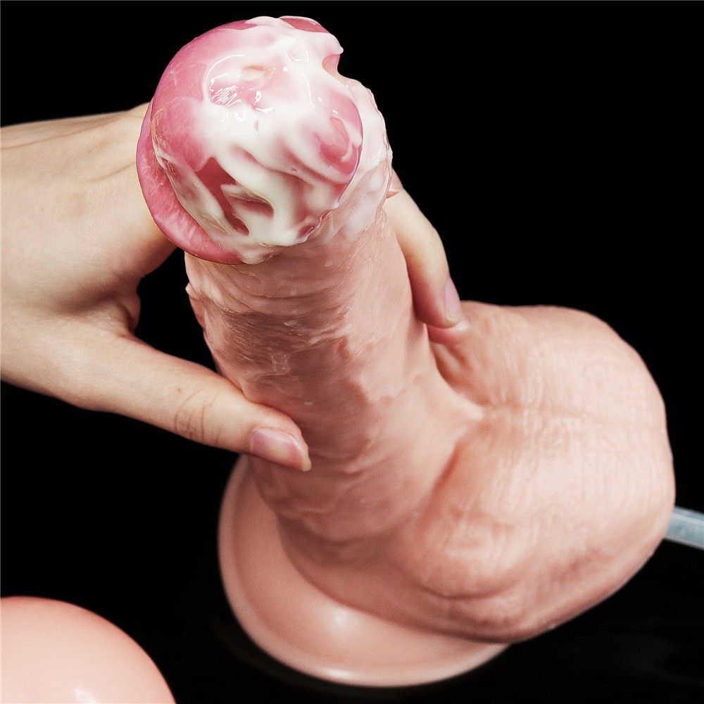 Lovetoy Squirt Extreme Dildo 28 Cm Boşalabilir Realistik Penis LV116023