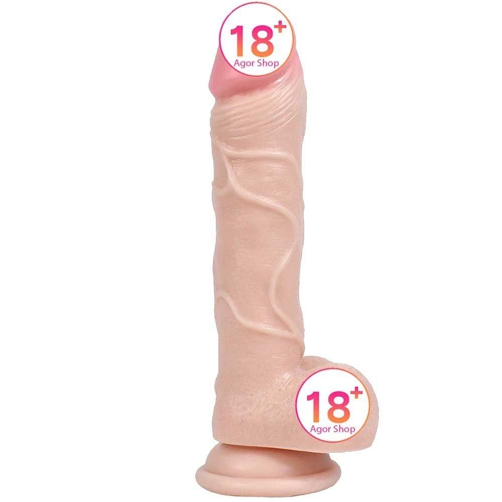 Dildo Series Beat Flesh 19.5 cm Realistik Penis XS-WBC10009