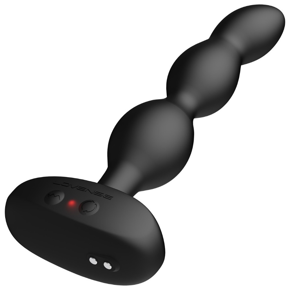 Lovense Ridge Telefon Kontrollü ve Hareketli Anal Boncuk