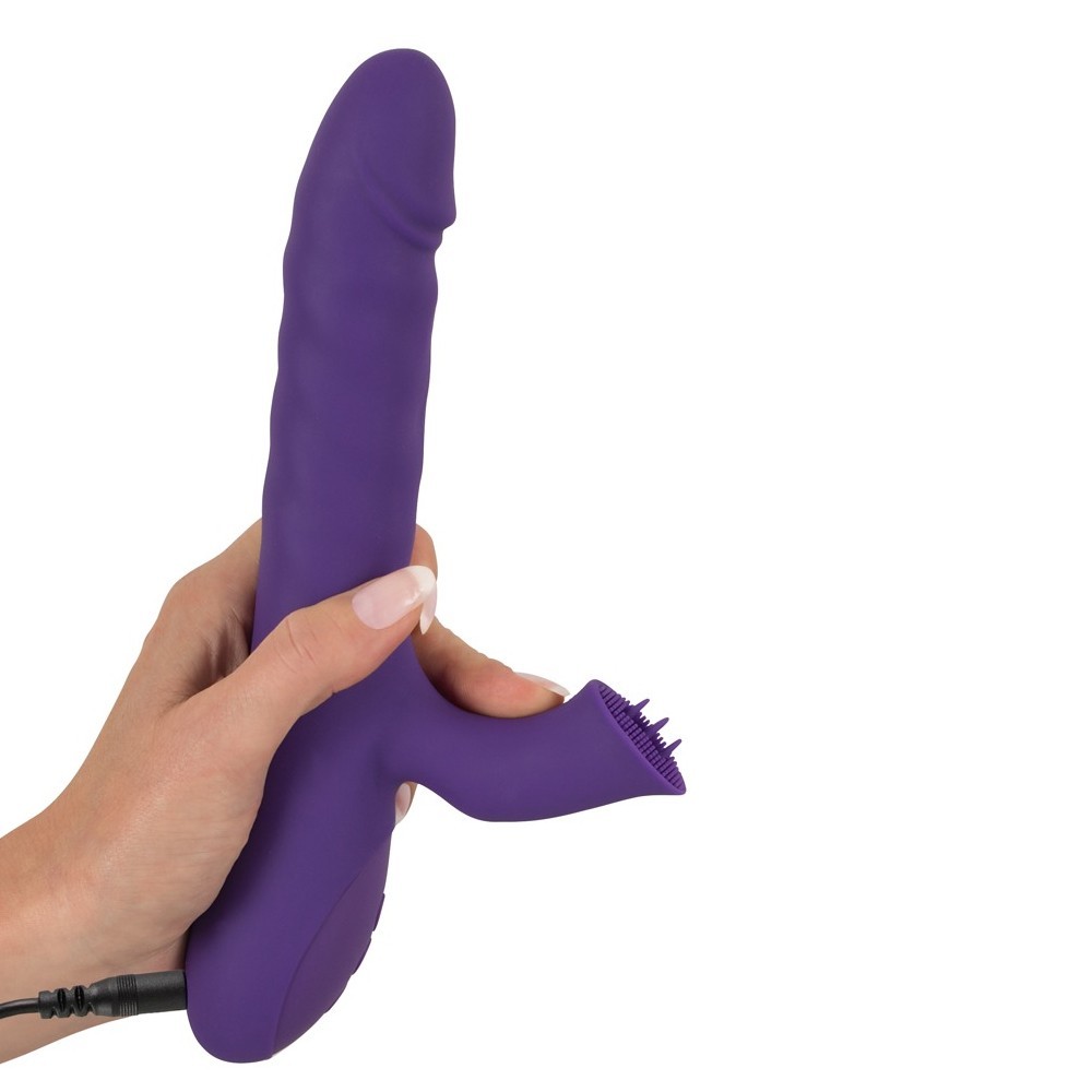 Sweet Smile Thrusting and Rotating Dönebilen ve İleri Geri Rabbit Vibrator