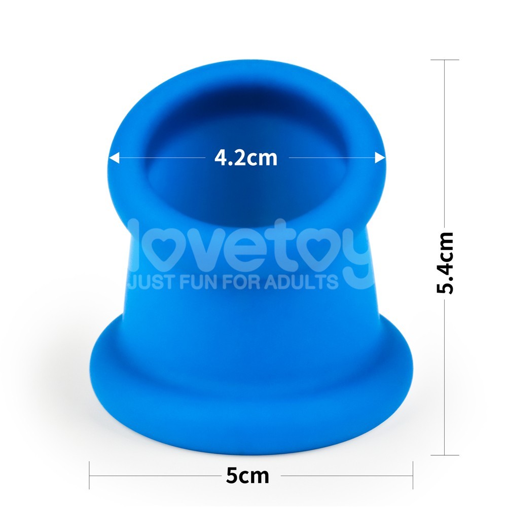 Lovetoy Pinnacle Pro Tapered Squeeze Stretcher Silikon Penis Halkası LV443013