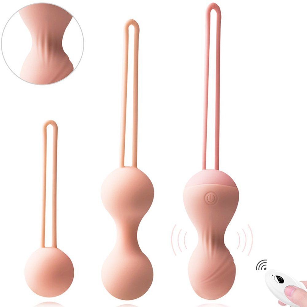 bAŞKa Exuis Balls Set Uzaktan Kumanda Kegel Egzersiz Vibratörü