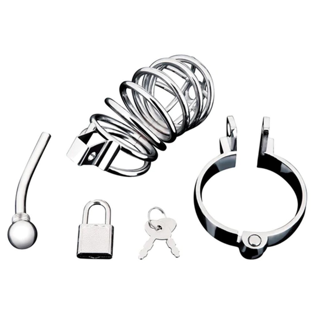 bAŞKa Master Male Chastity Urethral Play Chastity Penis Kafesi 45 mm