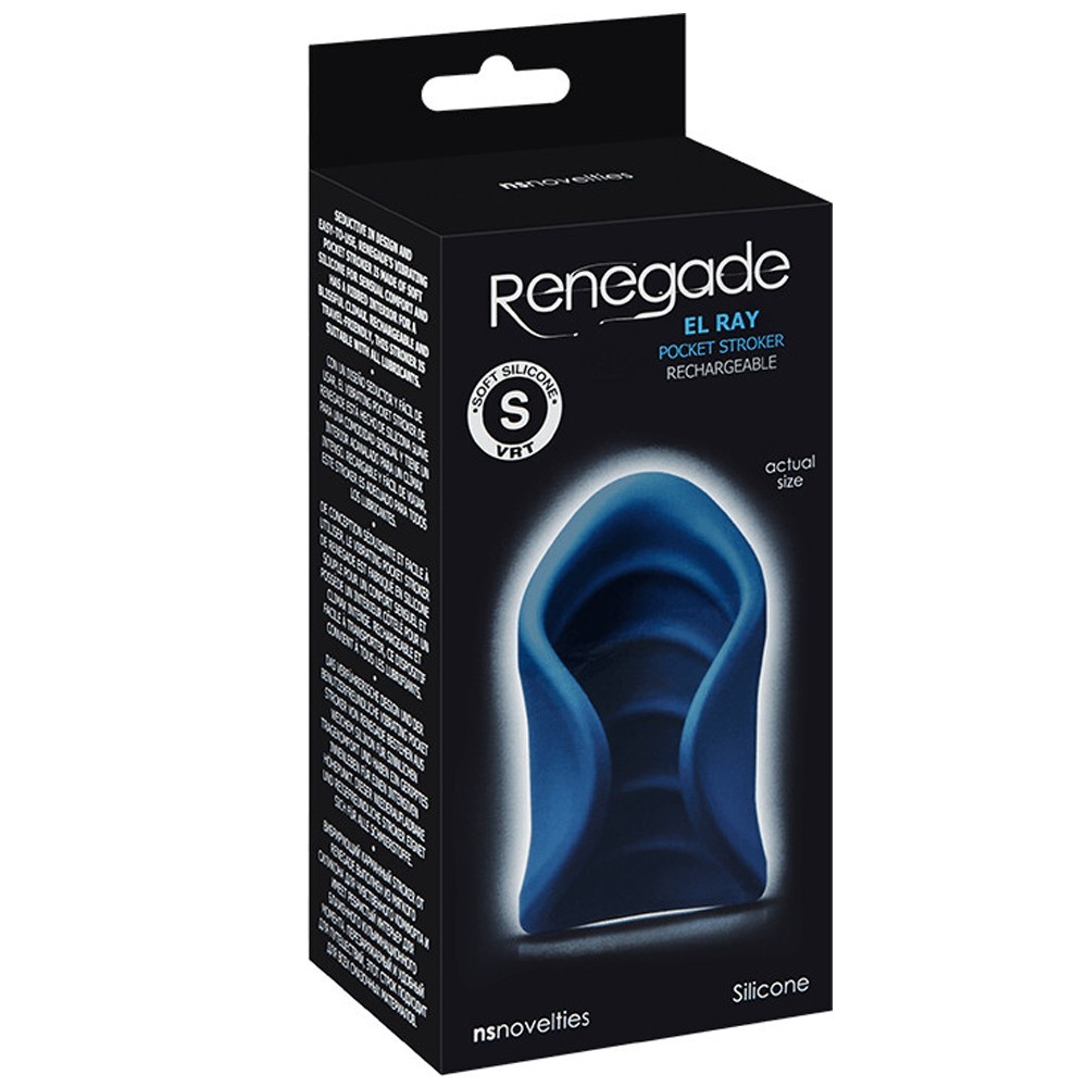 Ns Novelties Renegade El Ray Stroker Titreşimli Masturbator