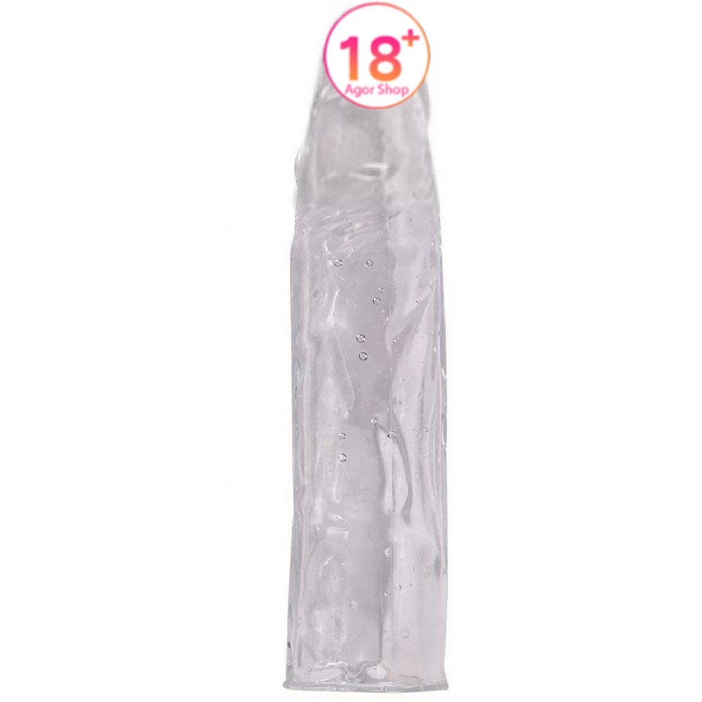 Shequ Beck Penis Sleeve Silikon Şeffaf Penis Kılıfı SQ-ML10013