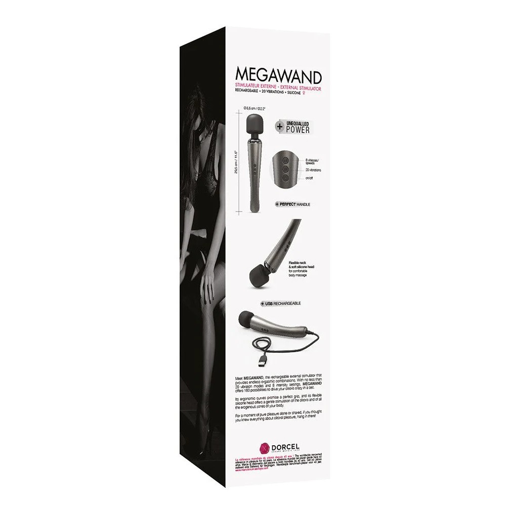 Dorcel Mega Wand 20 Mod Ultra Güçlü Masaj Aleti