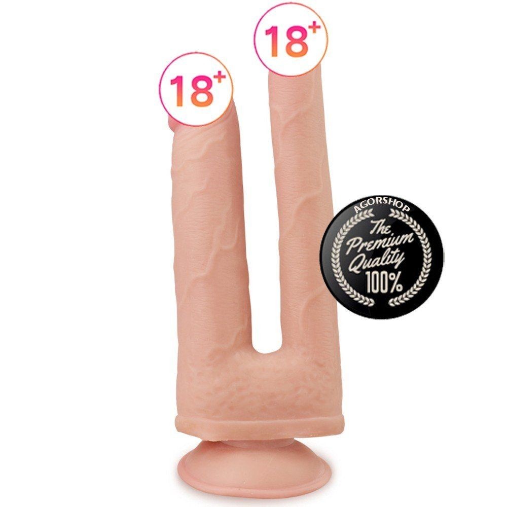Lovetoy Sliding Skin Hareketli Deri Özellikli Çift Taraflı Realistik Penis LV313001