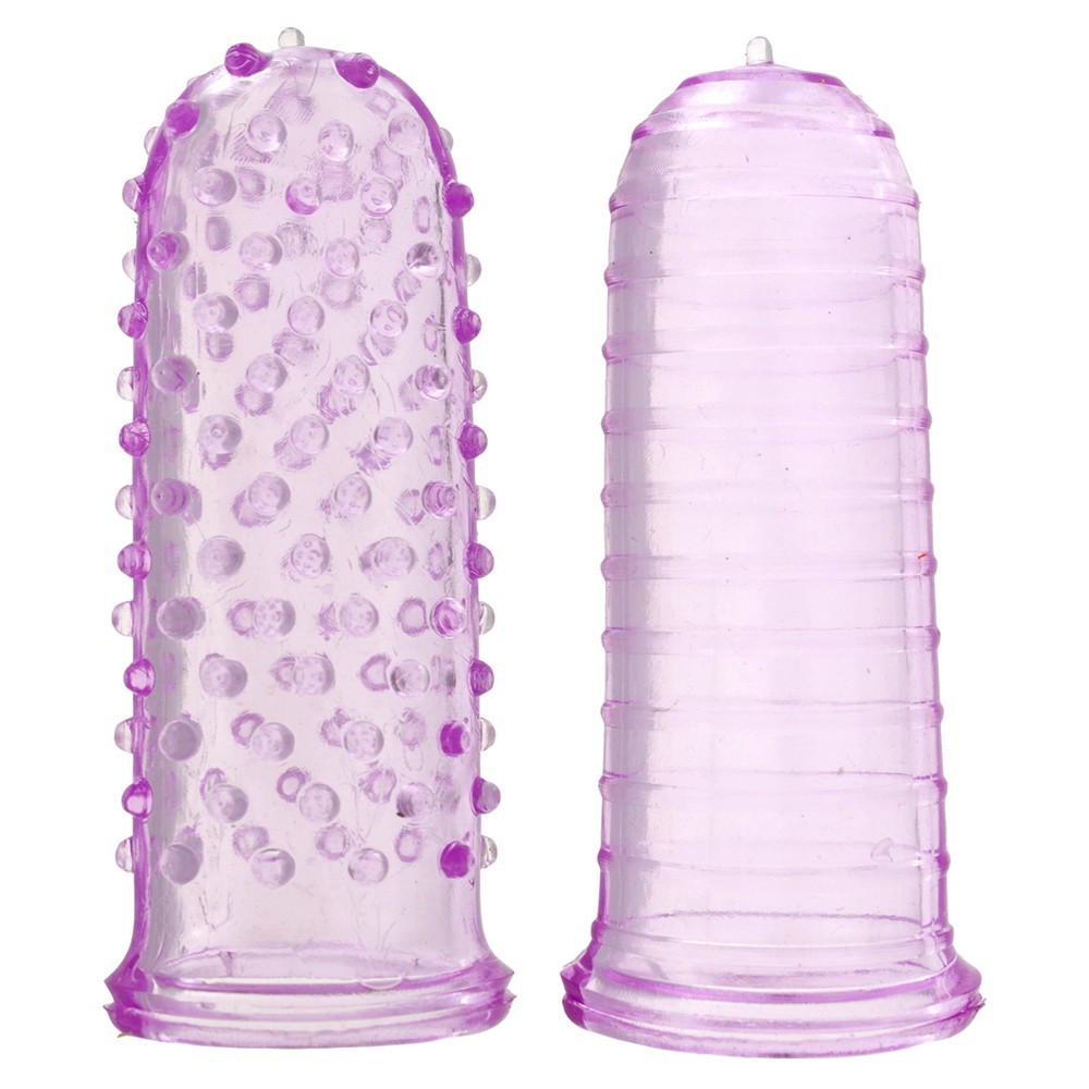 ToyJoy Sexy Finger Ticklers Jel Doku Parmak Kılıfı-Purple