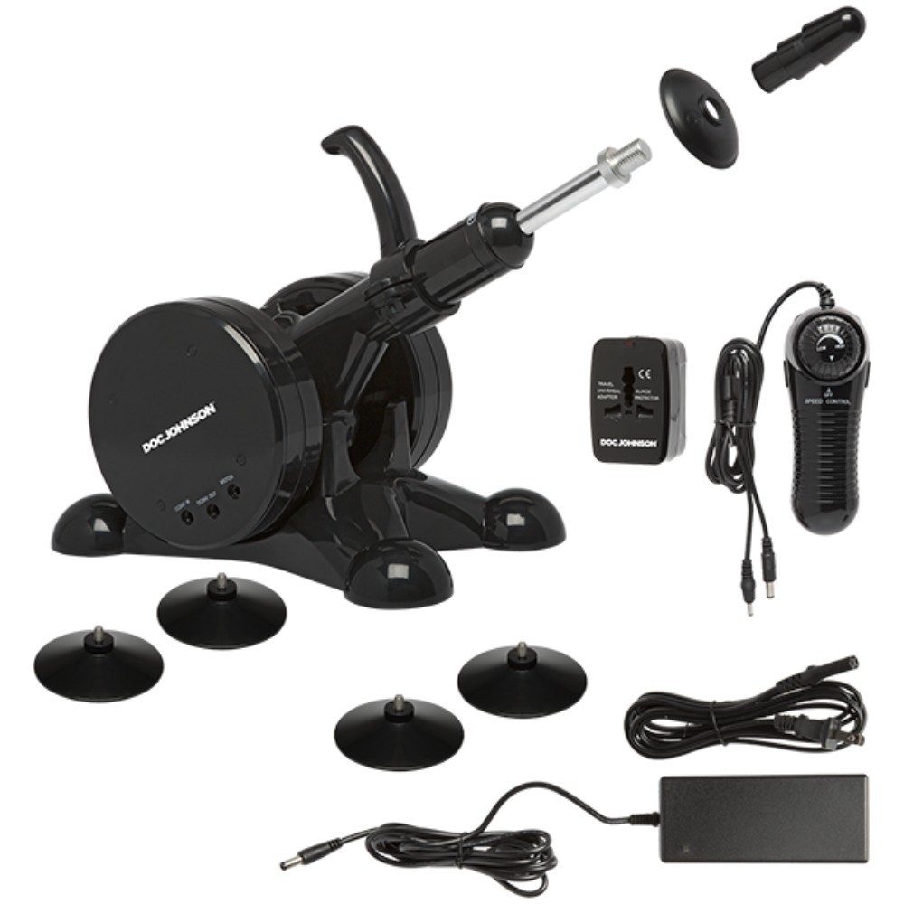 Doc Johnson Vac-U-Lock Fuck Machine Ayarlanabilir Seks Makinesi