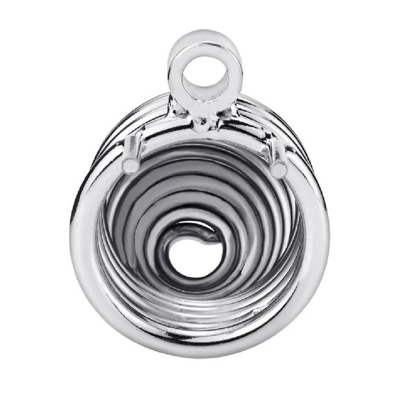 bAŞKa Master Male Chastity Orail Metal Penis Kilidi 40 mm