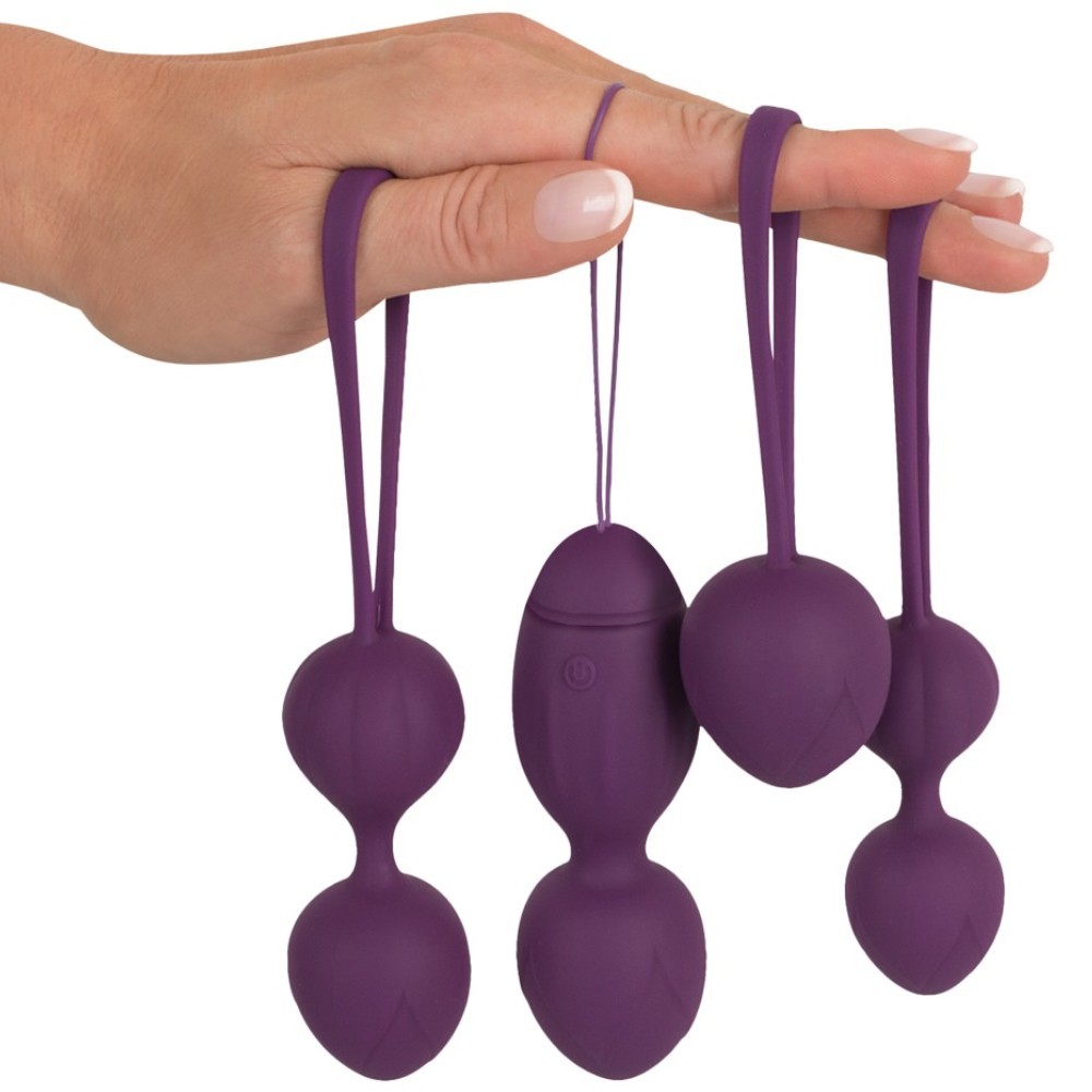 Sweet Smile 4 Piece Kegel Exercise Set PC Kegel Vibratör